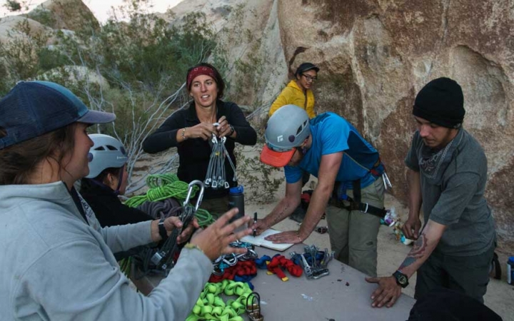 joshua tree rock climbing program